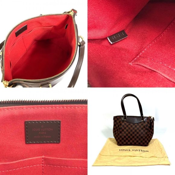 LOUIS VUITTON Damier Westminster PM Tote Bag DamierCanvas Brown - Picture 11 of 12